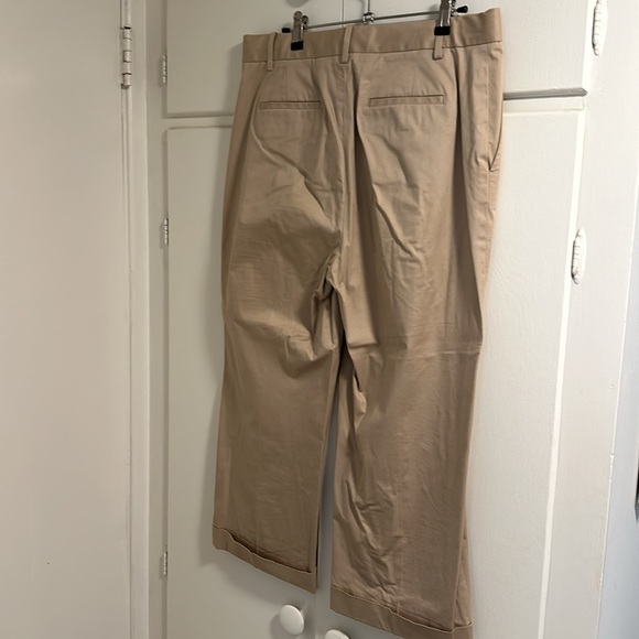 JBrand crop cuffed khaki trousers - Picture 3 of 6